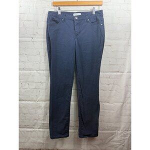 New Directions Pants Womens Size 10R Blue Tapered Leg